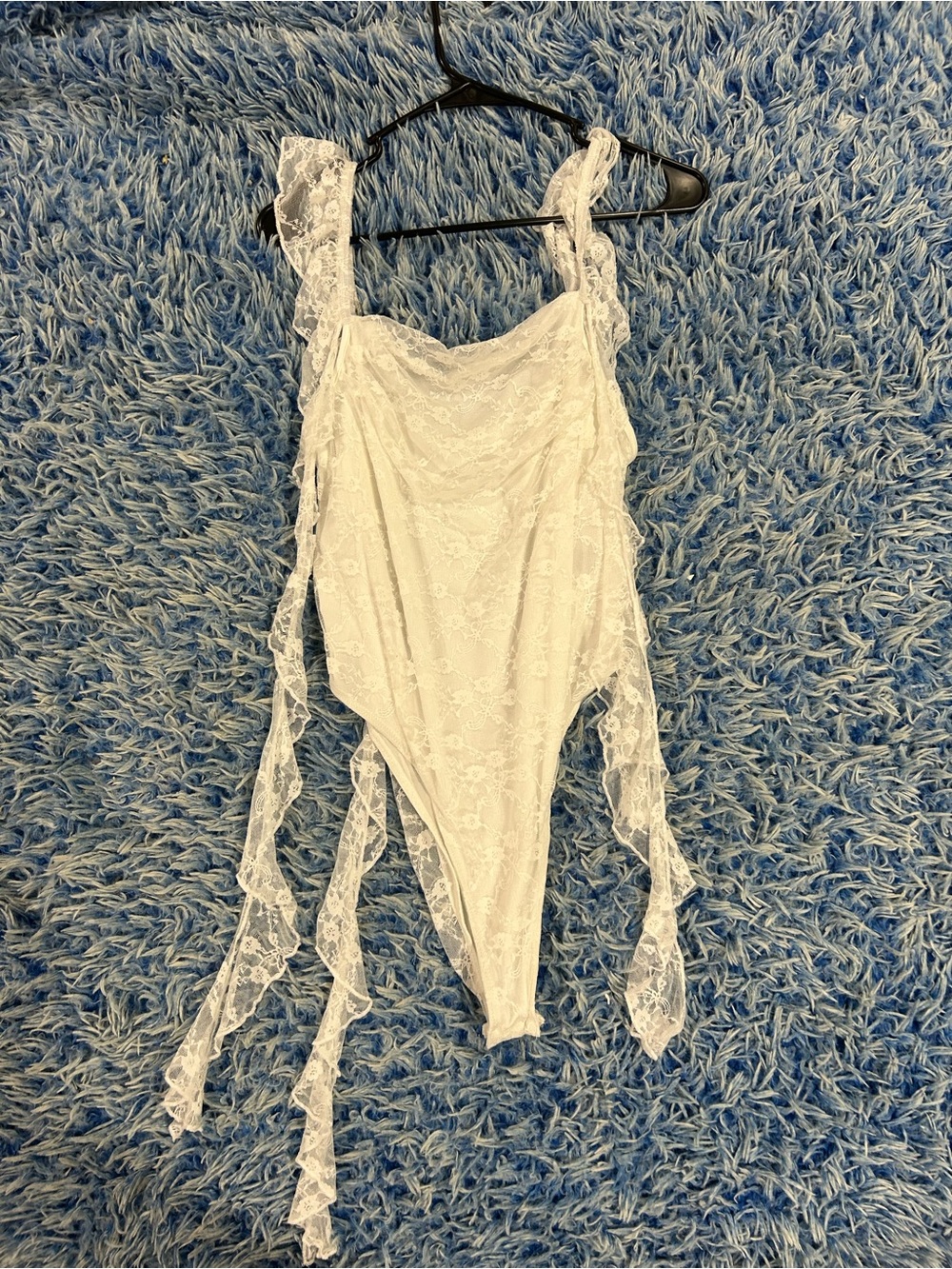 White Lace Bodysuit